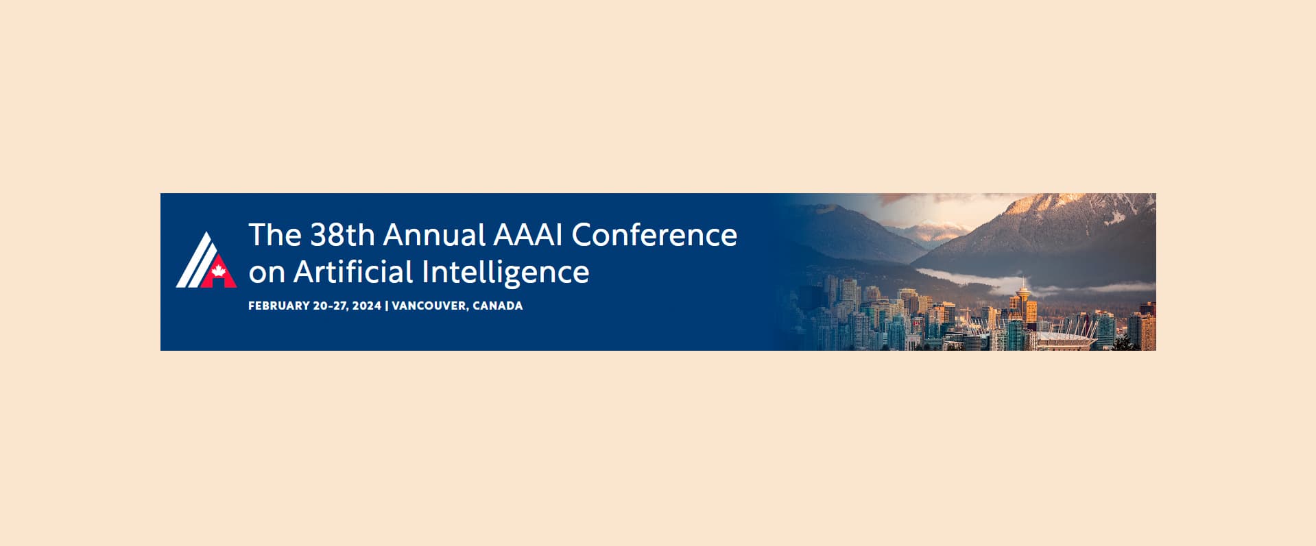 The 38th Annual AAAI Conference on Artificial Intelligence